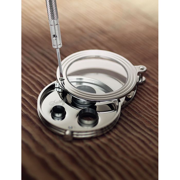 Davidoff Rundcutter Chromstahl gebürstet