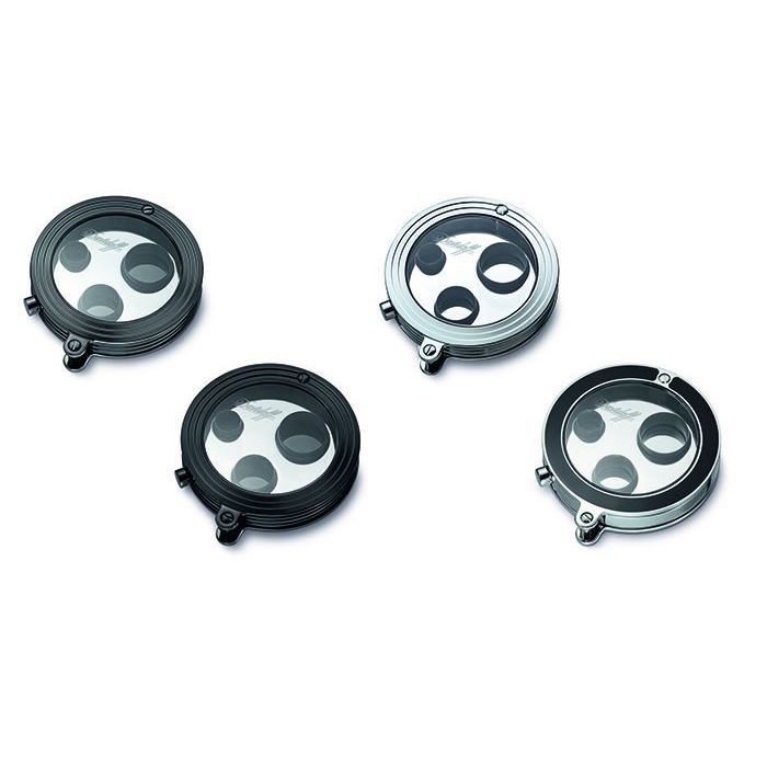 Davidoff Rundcutter Chromstahl gebürstet