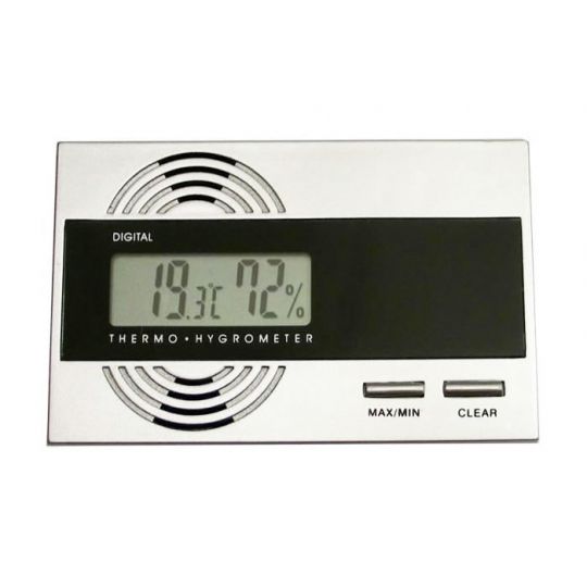 Hygrometer Digital - mit Montageset + Ersatzbatterie