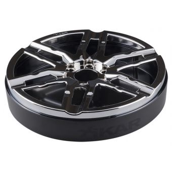 Burnout Zigarren-Ascher Xikar Chrome / Silver